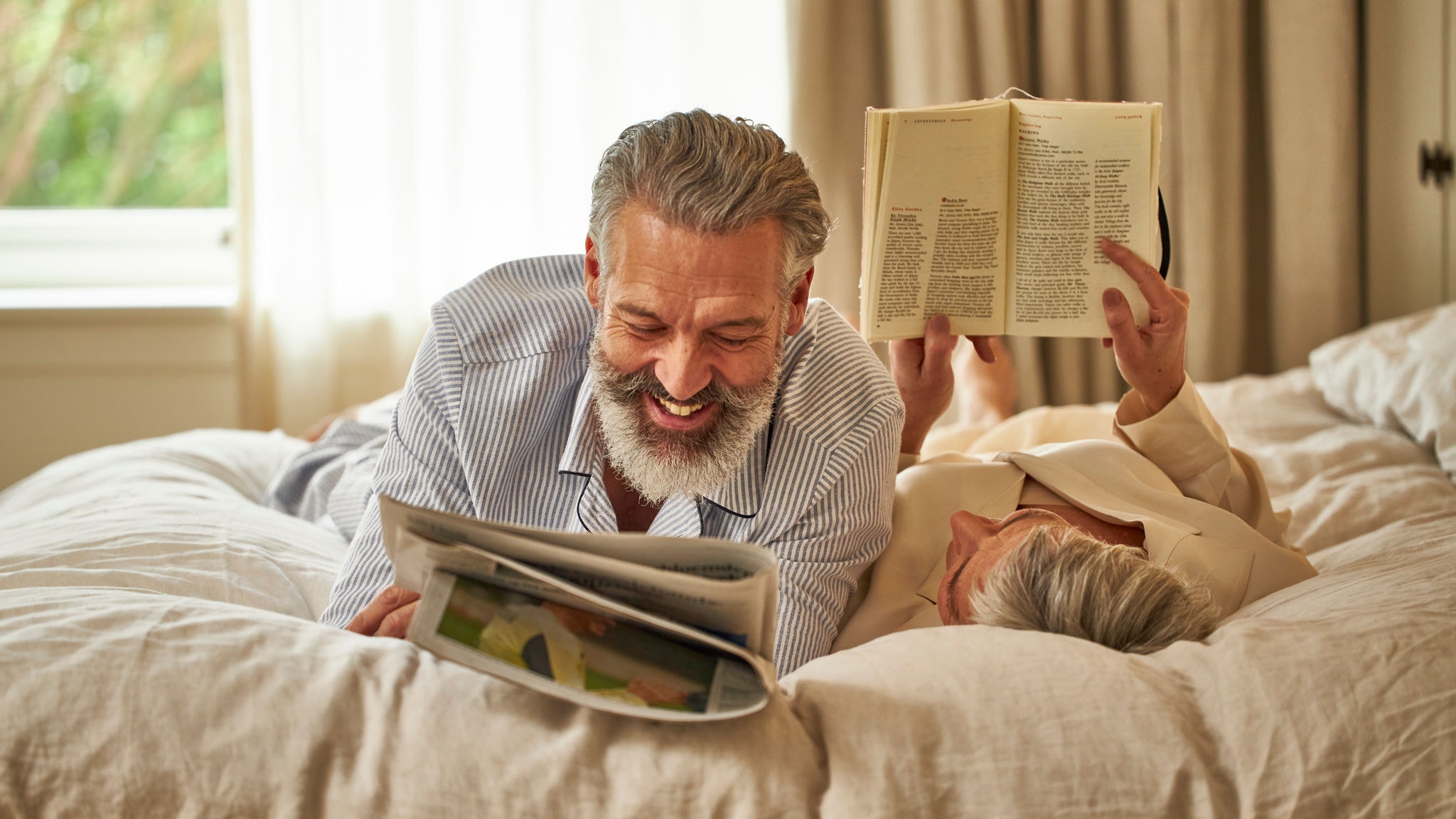 Couple having piece of mind thanks to the services of Daikin